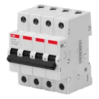 Автоматический выключатель ABB Basic M 4P 10A C 4,5кА, BMS414C10