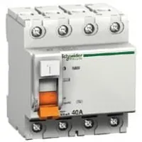 УЗО Schneider Electric ВД63 4P 40А, 100 мА ( AC ), 11464