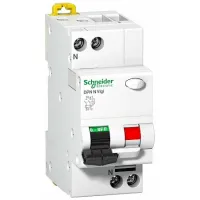 Дифавтомат Schneider Electric Acti9 2P 16А (C) 6кА 30мА (AC), A9N19665