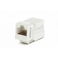 Вставка Keystone Jack RJ-45(8P8C), категория 5e, 110 IDC, заделка с помощью NE-TOOL, белая Hyperline KJNE-8P8C-C5e-90-WH 