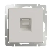 Розетка RJ-45 (интернет) белый Werkel WL01-RJ-45