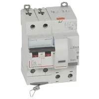 Дифавтомат Legrand DXЗ 2P 16А (C) 10кА 30мА (AC), 411158