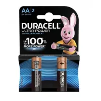 Батарейка Duracell MX1500/LR6 Ultra Power BP2 (кратно 2)