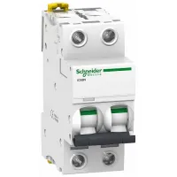 Автоматический выключатель Schneider Electric Acti9 2P 20А (C) 6kA, A9F79220