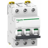 Автоматический выключатель Schneider Electric Acti9 3P 4А (C) 6kA, A9F74304