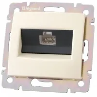 Розетка компьютерная RJ45 Cat.5 Legrand VALENA CLASSIC, слоновая кость, 695624