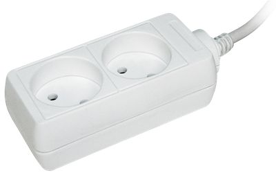 IEK  У2  Удлинитель  2гн.   5 м.  без з/к  2х0,75мм2 WYP10-06-02-05-N