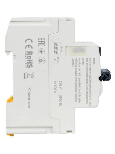 УЗО  2П  40А  30мА тип А ВДТ R10N АRMАT IEK АR-R10N-2-040А030