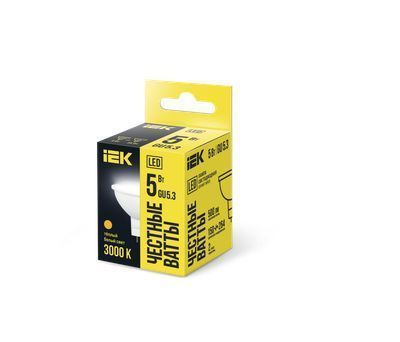 IEK MR16 софит 5Вт 230В 3000К GU5.3