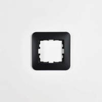 Lezard  KARINA LIFE  Чёрн. Бархат  Рамка 1-ая гориз. б/вставки 708-4200-146