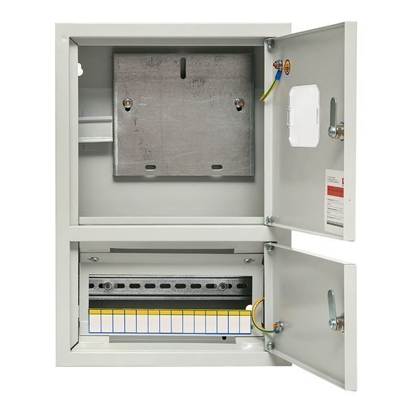 Щит учетно-распред. навесной ЩУРн-1/14 (Э) два отсека (БУР) (450x310x120) IP31 EKF PROxima