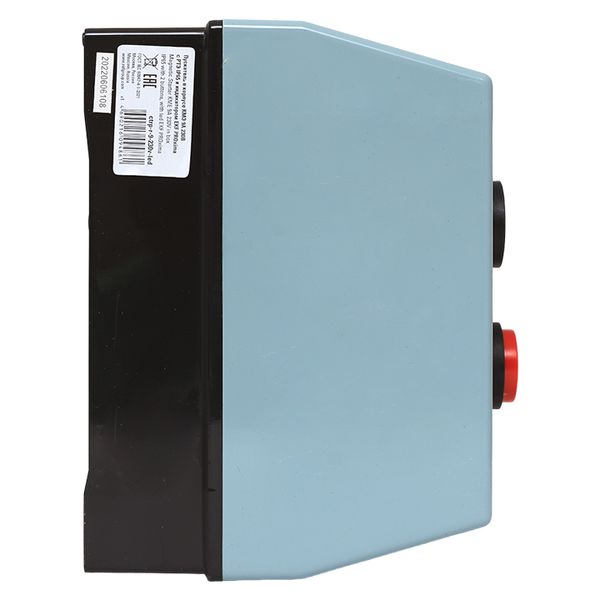 Пускатель магнитный ПМЛ-1230-9А-230В с тепловым реле 7-10А в корпусе IP65, с кнопками Пуск/Стоп, с индикацией