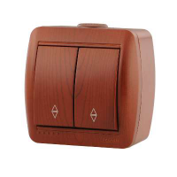 Lezard  Nata Вишня Выкл. 2-кл. с подсвет. ОП 710-0600-112