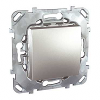 SCH  Unica  Алюмин.  Выкл. 1-кл. (схема1) IP20 СП MGU5.201.30ZD (вывод из продажи)