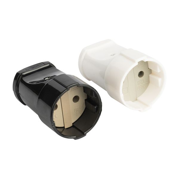 Гнездо штепсельное б/з черн. 10А 250В EKF PROxima