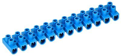 Зажим винтовой ЗВИ 10 н/г 2,5-6мм2 12пар ИЭК синие