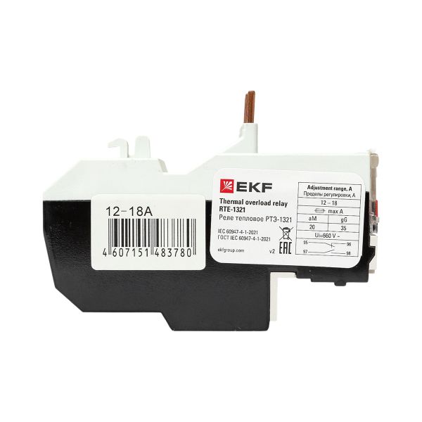 Реле тепловое РТЭ-1321 12-18А EKF PROxima