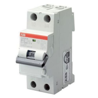 Диф. автомат  2П  10А  30мА  АBB  DS201 L C10 АC30   2CSR245040R1104  