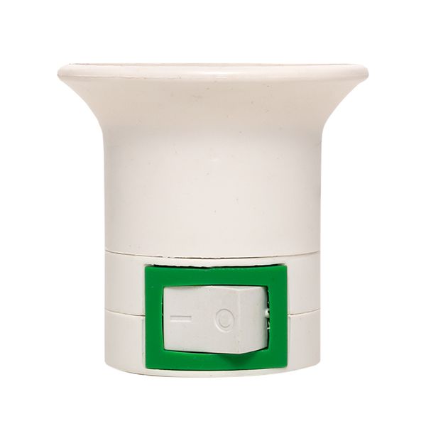 Переходник вилка-Е27 с выкл. бел. EKF PROxima