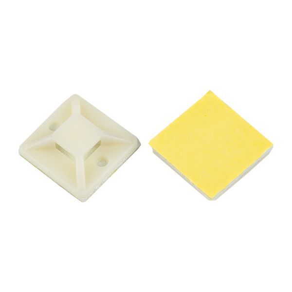 Площадка самоклеящаяся (20x20мм.) белая (100шт.) EKF PROxima