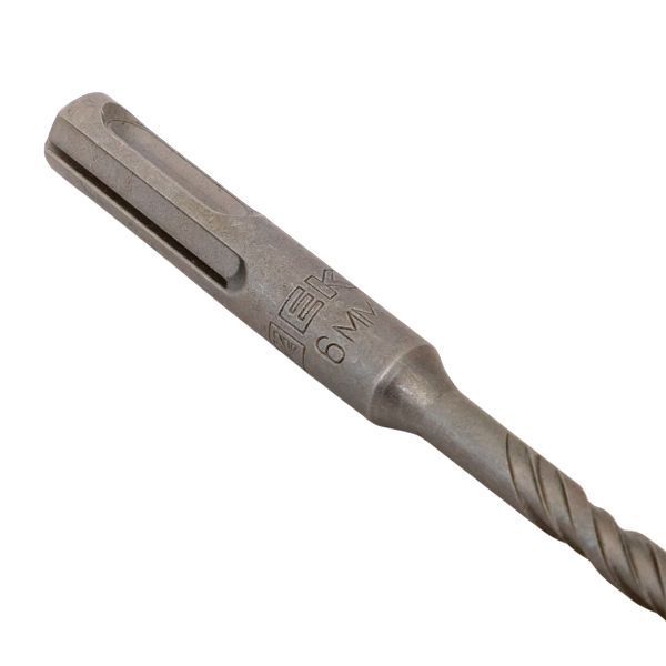 Бур по бетону SDS-plus 6x110 мм (2 резца)(4S спираль) EKF Master