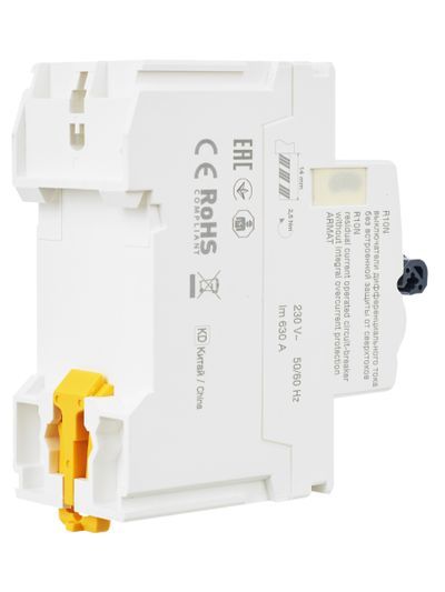 УЗО 2П  63А 100мА IEK ARMAT ВДТ R10N тип AC IEK