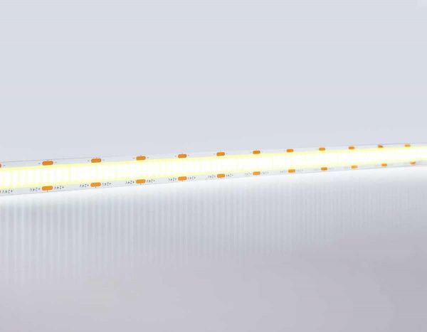 Светодиодная лента Ambrella Light GS4803 COB 616Led/19W m/ 24V IP20 6500K/ 5m*12mm*2mm (2 конт.) GS4803
