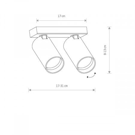 Спот Nowodvorski Mono 7782