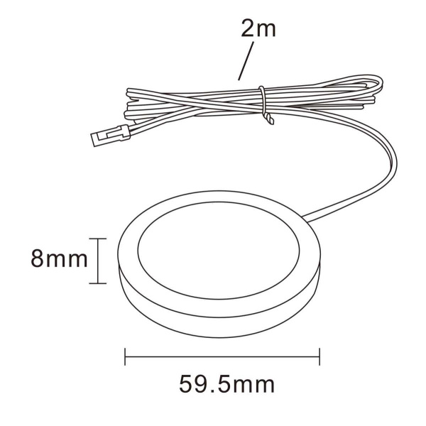 Светильник накладной мебельный 12V Mobiled Lightstar 036230