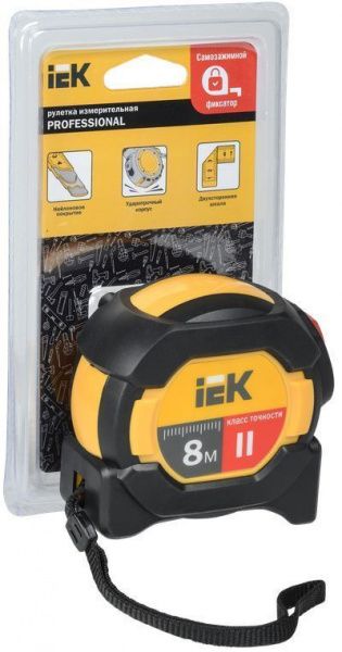Рулетка измерительная Professional 8м IEK