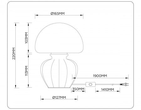 Настольная лампа Ambrella Light HIGH LIGHT LH53247