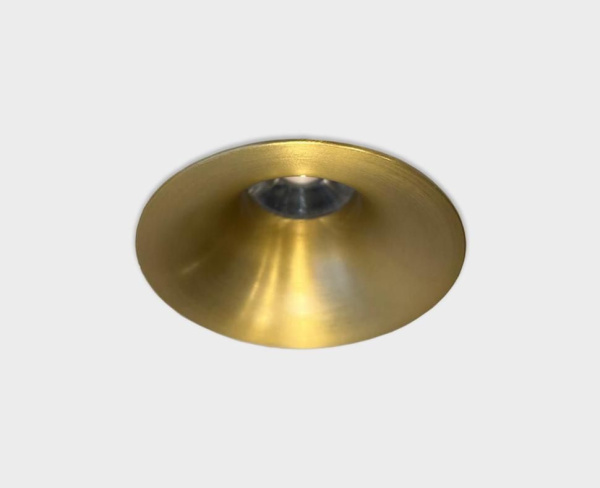 Светильник встраиваемый влагозащищенный Italline IT014-0208 gold