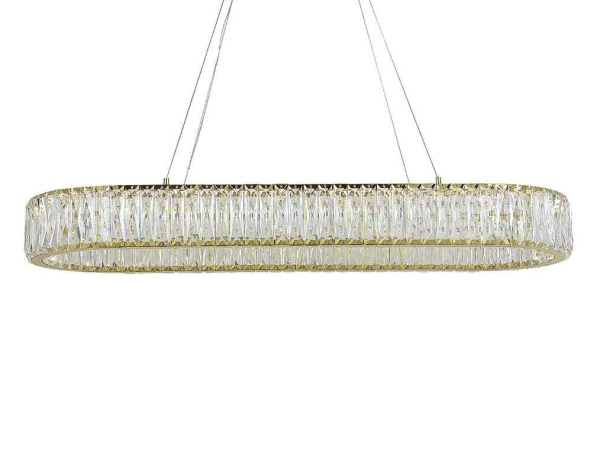 Люстра NEWPORT 8240N/90 oval gold