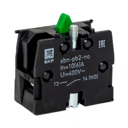 Контакт дополнительный XB-2 NO зеленый EKF PROxima