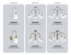 Люстра на штанге Ambrella light High light LH55651
