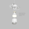 Точечный светильник DENKIRS COVE DK2146-WH