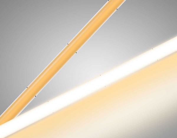 Светодиодная лента Ambrella Light GS4601 COB 384Led/ 7W m/ 24V IP20 3000K/ 5m*3mm*2mm (2 конт.) GS4601