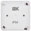 IEK  Гермес Plus  Выключатель одноклавишный ВС20-1-0-ГПБ наружный IP54 EVMP10-K01-10-54-EC