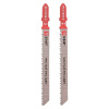 Пилки для электролобзика прямые T101B (чистовой рез по ДВП)(SK5)(2 шт) EKF Expert