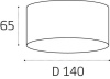 Светильник потолочный Italline IT014-0206 black