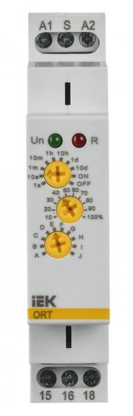 Реле врем. ORT многофункц. 1 конт. 12-240 В AC/DC IEK