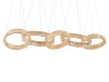 Люстра NEWPORT 8245N/S gold