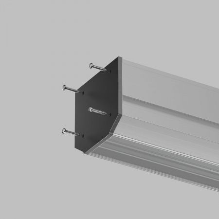 Комплект торцевых заглушек для профиля Denkirs Smart Profi TR3047-AL