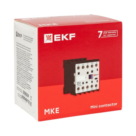 Миниконтактор МКЭ 12А 230В 1NO EKF PROxima