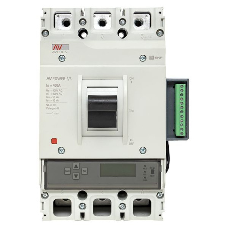Выключатель автоматический в литом корпусе AV-POWER-3/3 400А 50кА ETU6.2 EKF