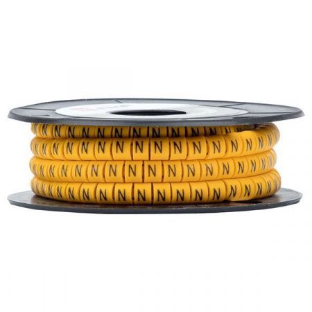 Маркер кабельный 2,5 мм2 "4" (1000 шт.) (ЕС-1) EKF PROxima