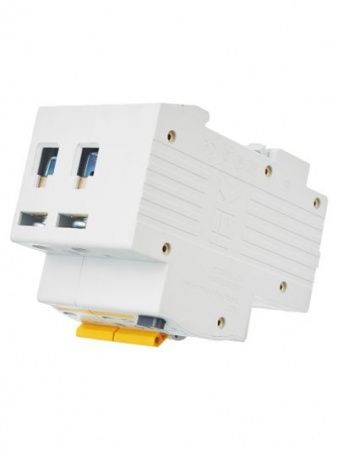 Диф. автомат  2П   6А  10мА  IEK  АД-12